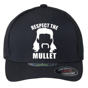 Respect The Mullet Flexfit Unipanel Trucker Cap