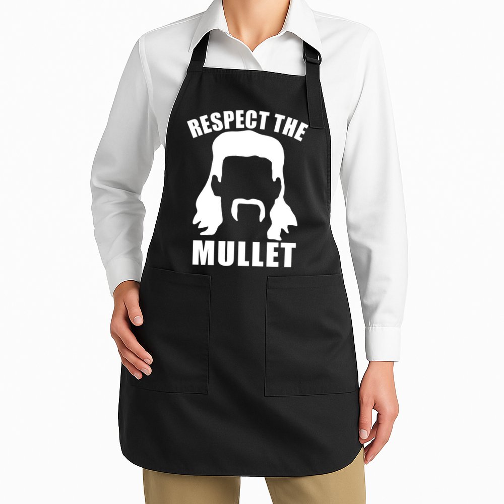 Respect The Mullet Apron
