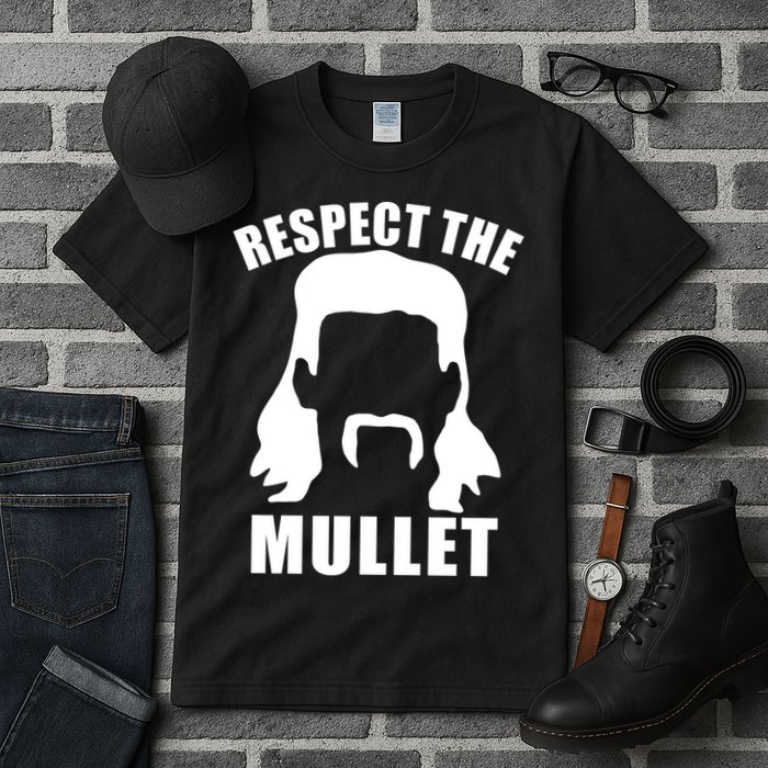 Respect The Mullet Tall T-Shirt
