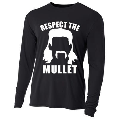 Respect The Mullet Cooling Performance Long Sleeve Crew