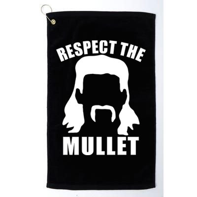 Respect The Mullet Golf Towel