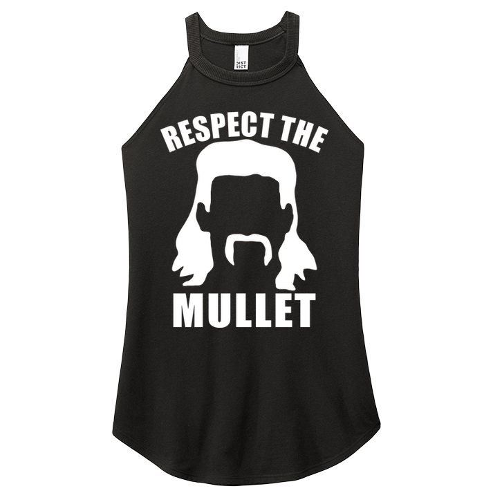 Respect The Mullet Women's Perfect Tri Rocker Tank