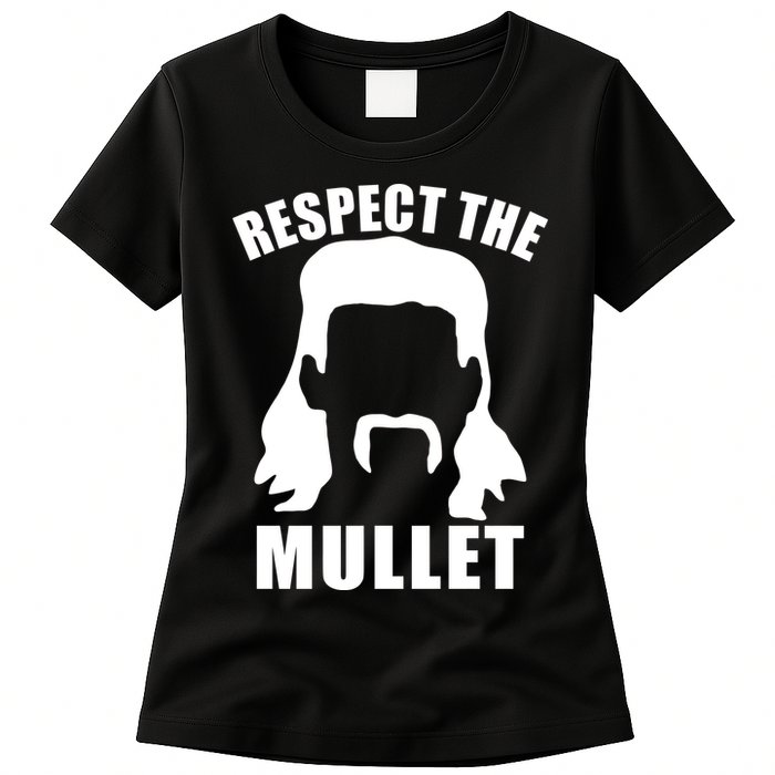 Respect The Mullet Womens T-Shirt