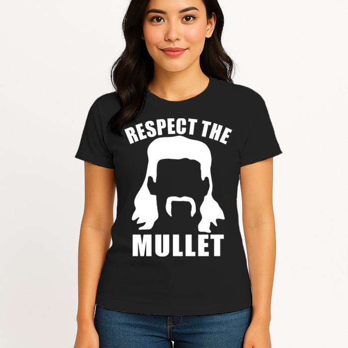 Respect The Mullet Womens T-Shirt