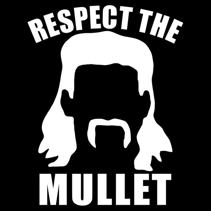 Respect The Mullet Womens T-Shirt