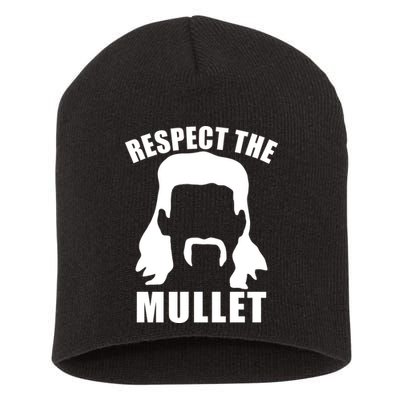 Respect The Mullet Short Acrylic Beanie