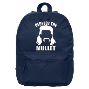 Respect The Mullet 16 in Basic Backpack