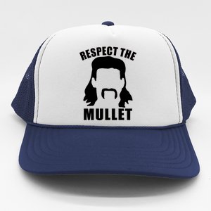 Respect The Mullet Trucker Hat