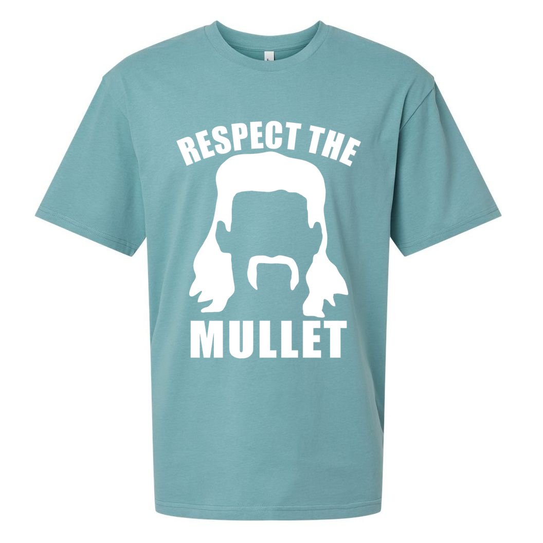 Respect The Mullet Sueded Cloud Jersey T-Shirt