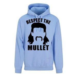 Respect The Mullet Unisex Surf Hoodie