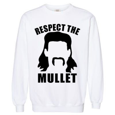 Respect The Mullet Garment-Dyed Sweatshirt