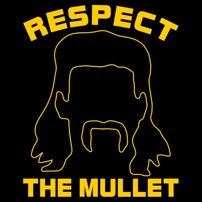 Respect The Mullet Hair Game Bucket Hat