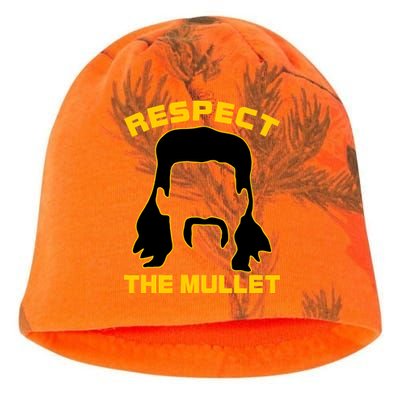 Respect The Mullet Hair Game Kati - Camo Knit Beanie