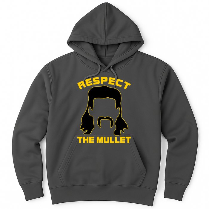 Respect The Mullet Hair Game Hoodie