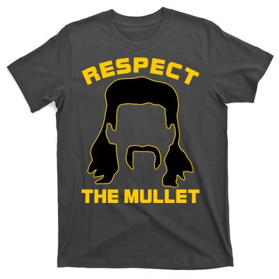 Respect The Mullet Hair Game T-Shirt