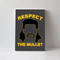 Respect The Mullet Hair Game Canvas