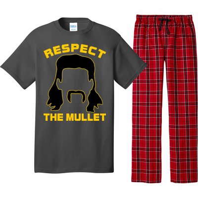 Respect The Mullet Hair Game Pajama Set