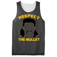 Respect The Mullet Hair Game Mesh Reversible Basketball Jersey Tank