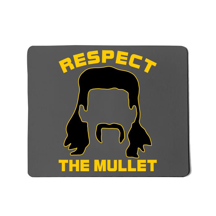 Respect The Mullet Hair Game Mousepad