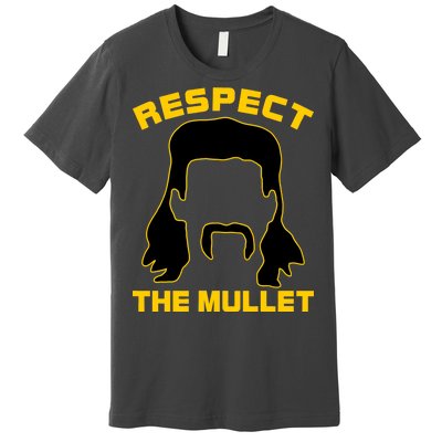 Respect The Mullet Hair Game Premium T-Shirt