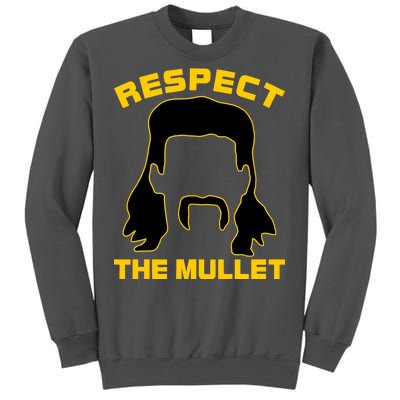 Respect The Mullet Hair Game Tall Sweatshirt