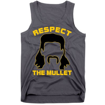 Respect The Mullet Hair Game Tank Top