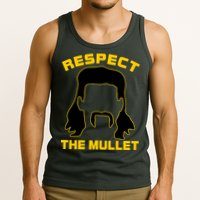 Respect The Mullet Hair Game Tank Top