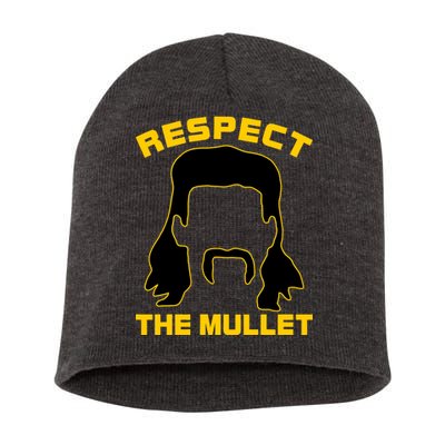 Respect The Mullet Hair Game Short Acrylic Beanie