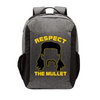 Respect The Mullet Hair Game Vector Backpack