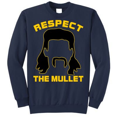 Respect The Mullet Hair Game Sweatshirt