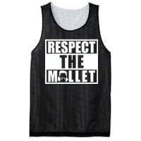 Respect The Mullet Hair Game Box Graphic Mesh Reversible Basketball Jersey Tank