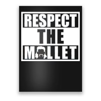 Respect The Mullet Hair Game Box Graphic Poster