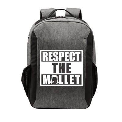 Respect The Mullet Hair Game Box Graphic Vector Backpack