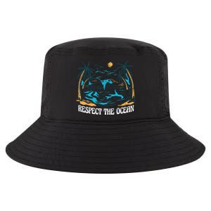 Respect The Ocean Cool Comfort Performance Bucket Hat