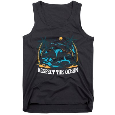 Respect The Ocean Tank Top
