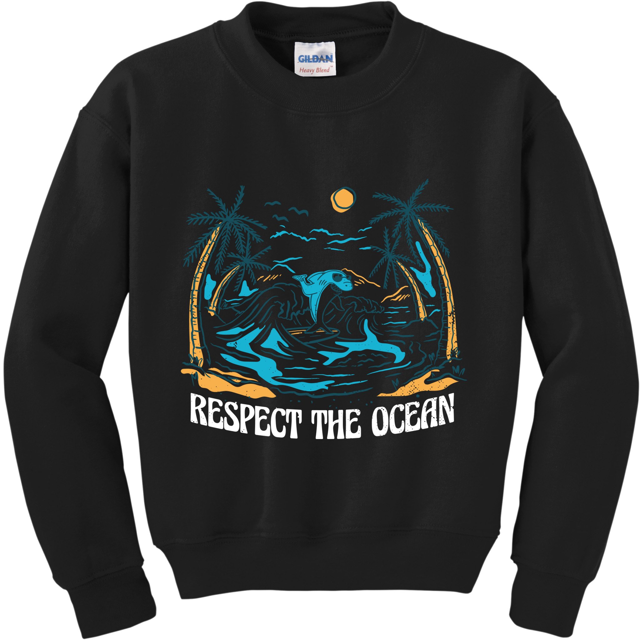 Respect The Ocean Kids Sweatshirt