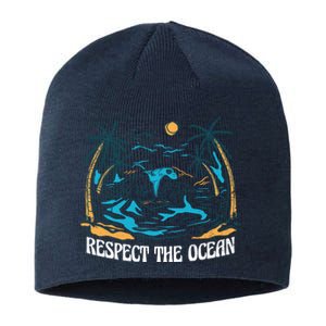 Respect The Ocean Sustainable Beanie