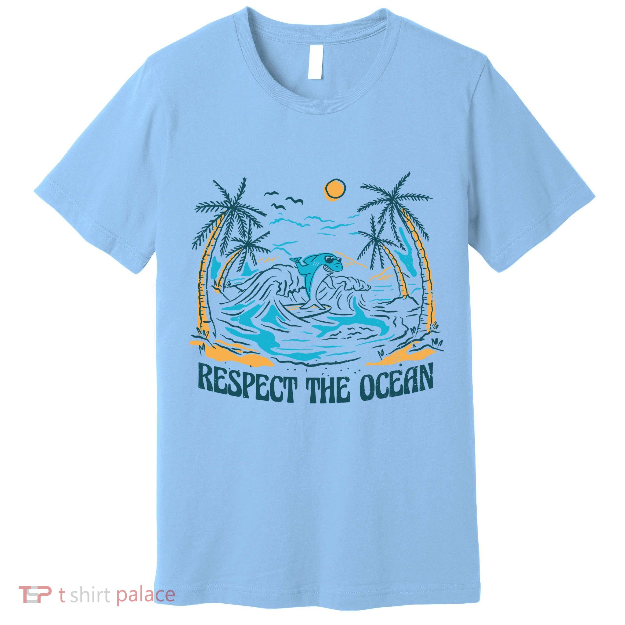 Respect The Ocean Premium T-Shirt