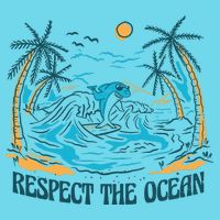 Respect The Ocean Premium T-Shirt