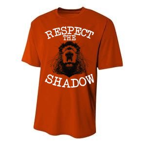 Respect The Shadow Groundhog Performance Sprint T-Shirt