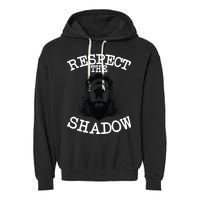 Respect The Shadow Groundhog Garment-Dyed Fleece Hoodie