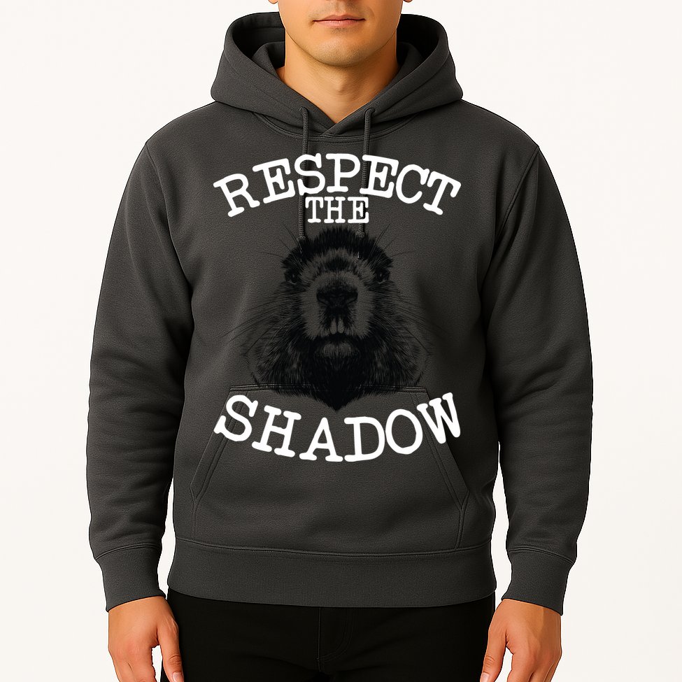 Respect The Shadow Groundhog Hoodie