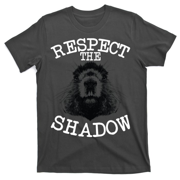 Respect The Shadow Groundhog T-Shirt