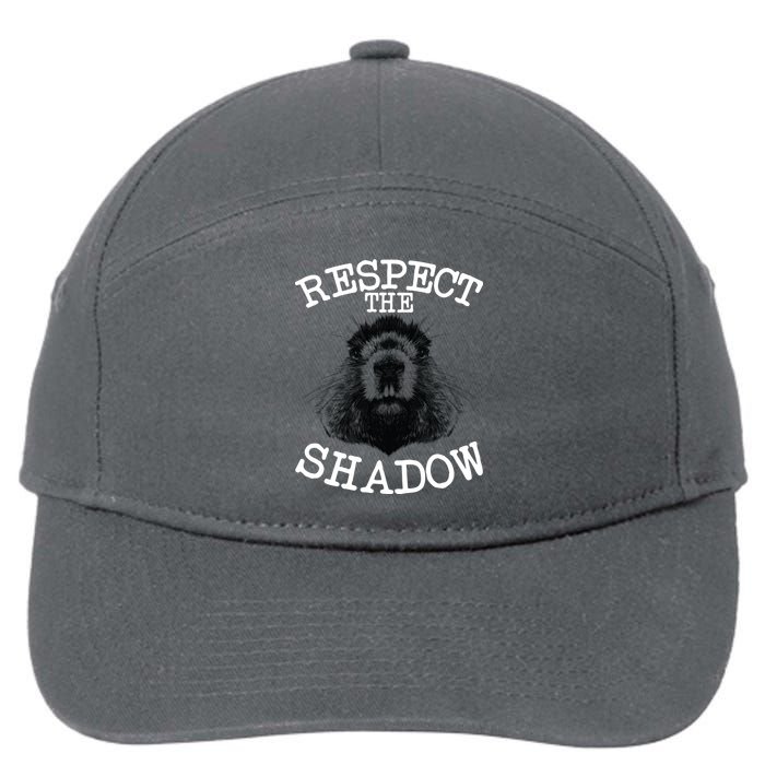 Respect The Shadow Groundhog 7-Panel Snapback Hat