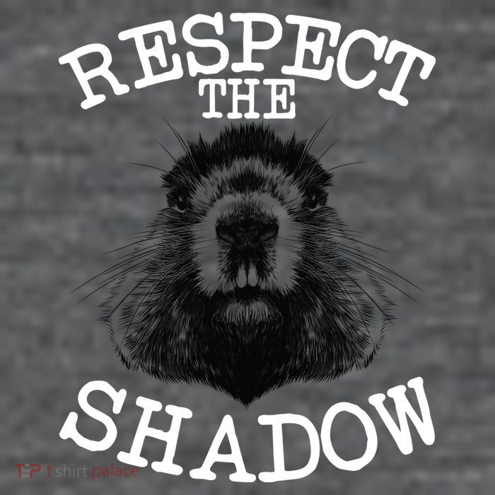Respect The Shadow Groundhog Flatbill Hat