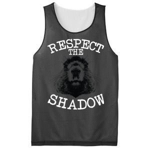 Respect The Shadow Groundhog Mesh Reversible Basketball Jersey Tank