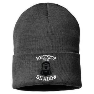 Respect The Shadow Groundhog Sustainable Knit Beanie