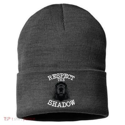 Respect The Shadow Groundhog Sustainable Knit Beanie