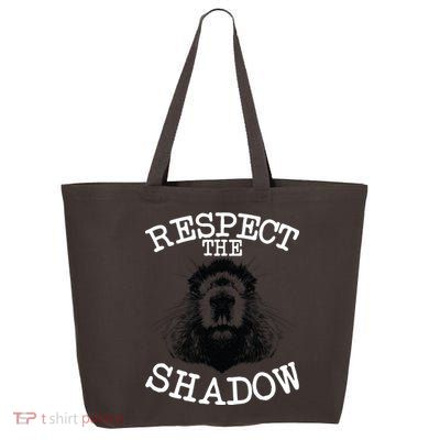 Respect The Shadow Groundhog 25L Jumbo Tote