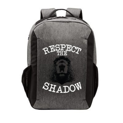 Respect The Shadow Groundhog Vector Backpack